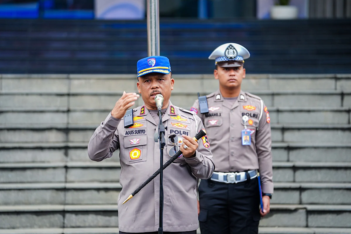 Jabatan Kakorlantas Polri Resmi Diserahkan dari Irjen Agus ke Irjen Wibowo