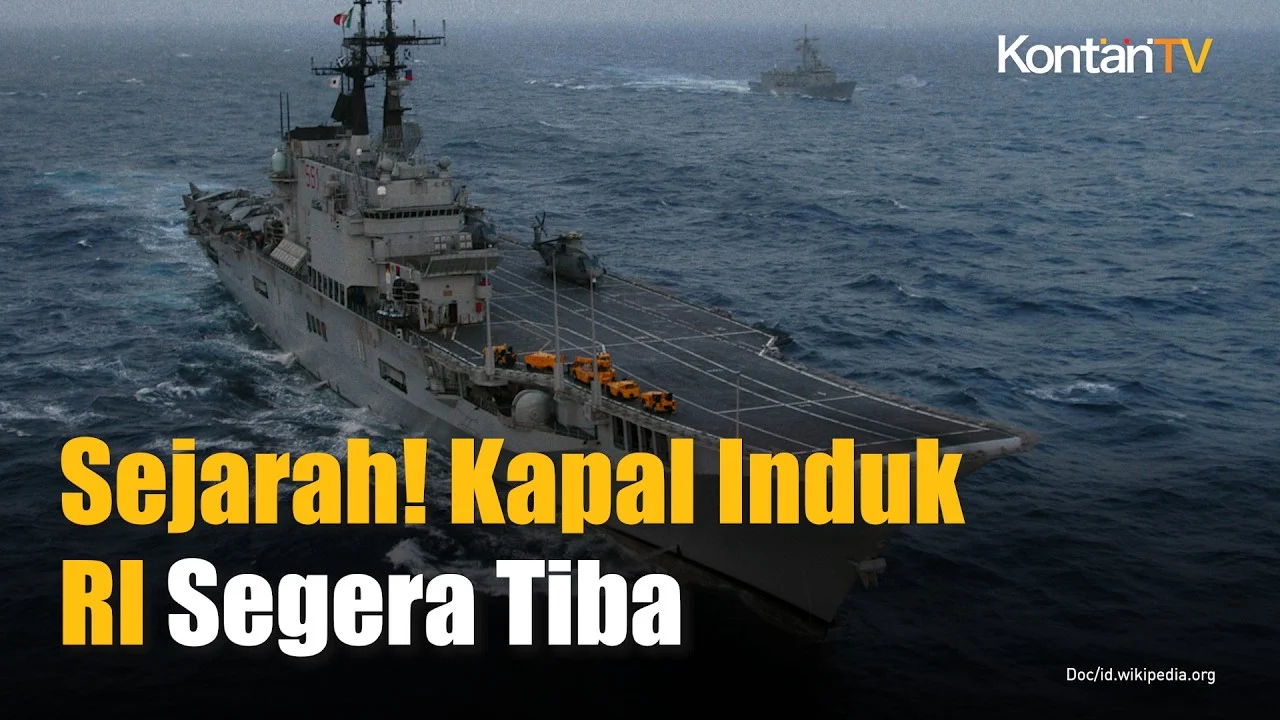 Kapal Induk Pertama RI Dijadwalkan Tiba di Indonesia 20 September 2026