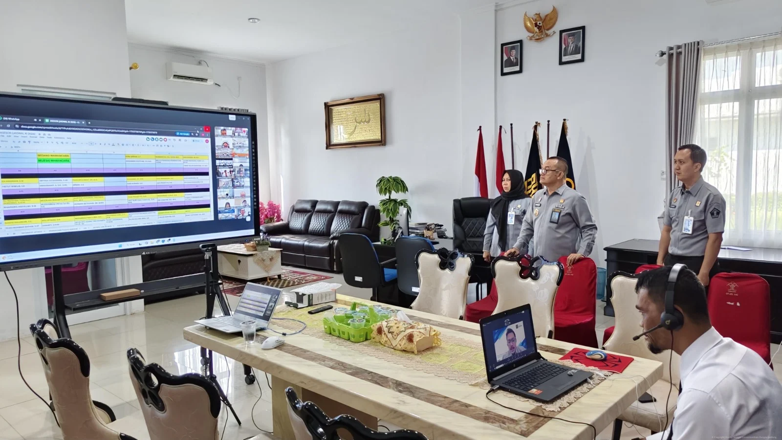 Kemenkum Babel Uji Kompetensi Petugas Loket untuk Tingkatkan Pelayanan Publik Prima