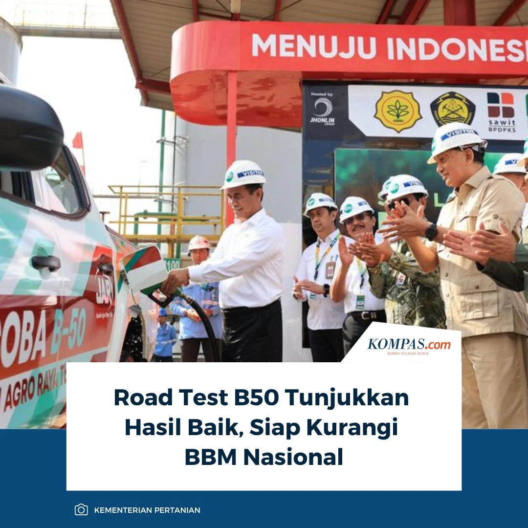 Kementerian ESDM Targetkan Penyaluran Biodiesel B50 Capai 100% pada Oktober 2026