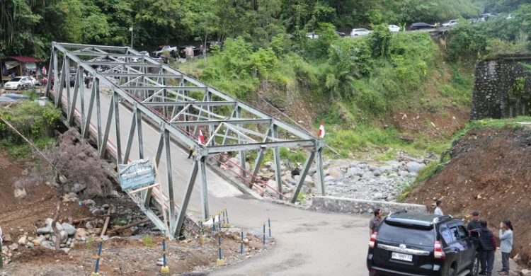 Kementerian PU Perkuat Jembatan Enang‑Enang di Kabupaten Bener Meriah, Aceh