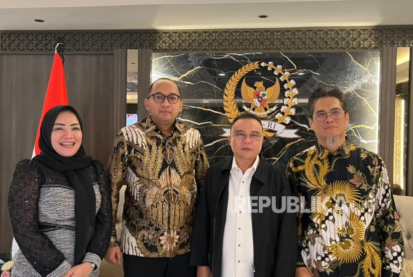 Ketua Harian DPP Partai Ummat Temui Waka DPR Bahas Revisi UU Pemilu