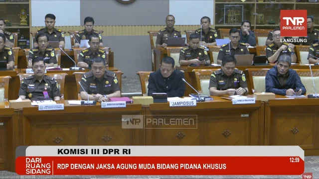 Komisi III DPR Desak Jampidsus Kuntadi Selesaikan Kasus Febrie Adriansyah Secara Transparan