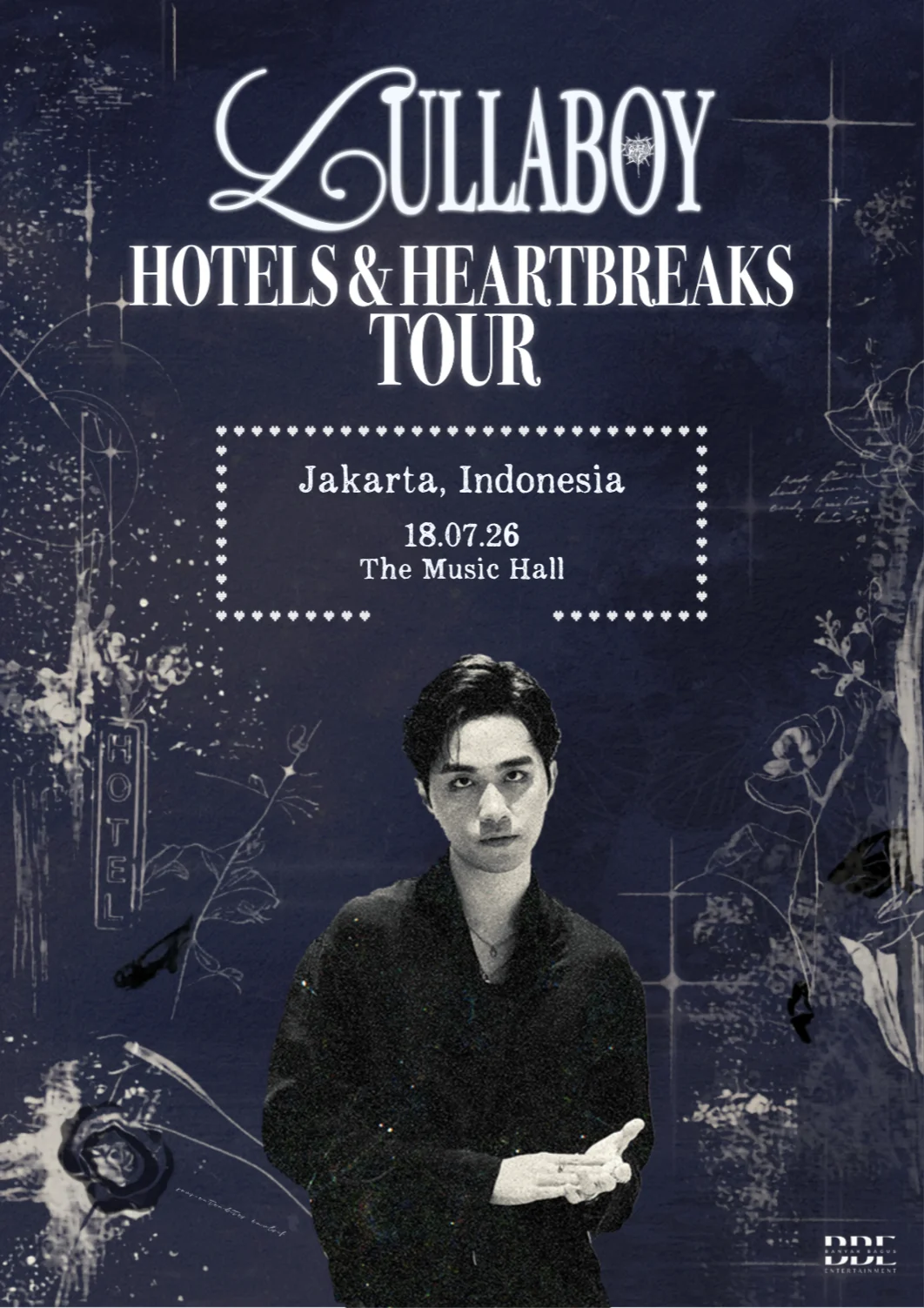 Lullaboy Memukau Penonton dengan 'Hotels and Heartbreaks' di The Music Hall, Jakarta