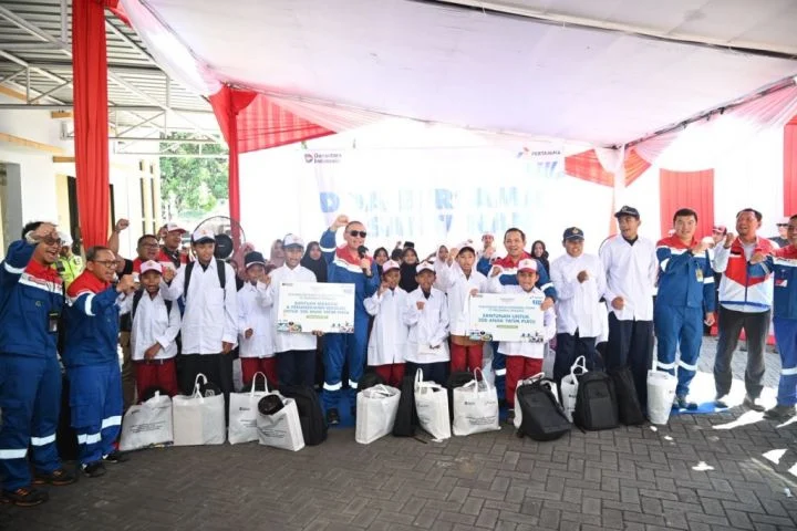Menebar Senyum di Ujung Timur Jawa: Pertamina Hadirkan Semangat Baru bagi Anak-Anak Banyuwangi