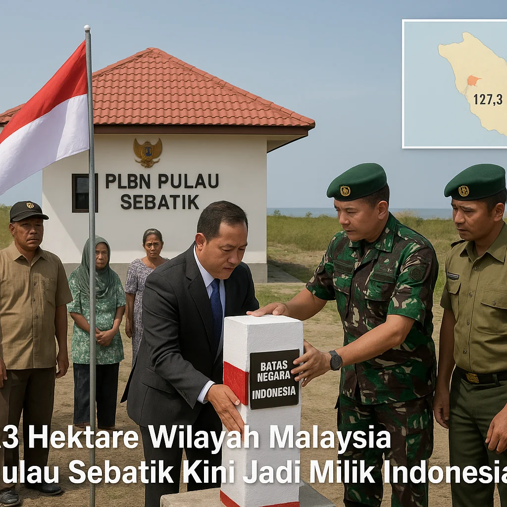 Menjaga Mandat Kedaulatan, Memelihara Keamanan di Ujung Pulau Sebatik