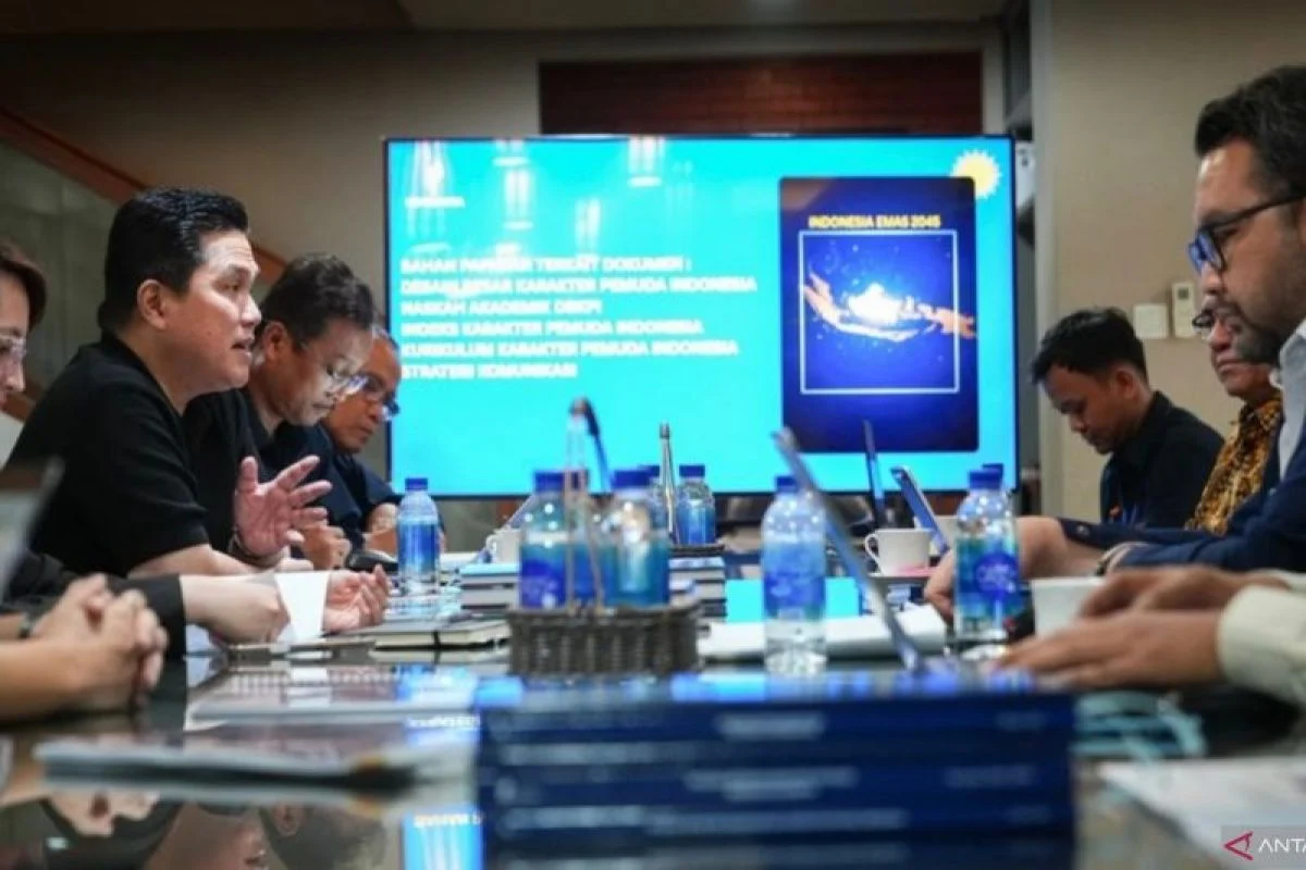 Menpora Erick Thohir Gandeng Pakar Kepemudaan Bahas Desain Besar Karakter Pemuda Indonesia