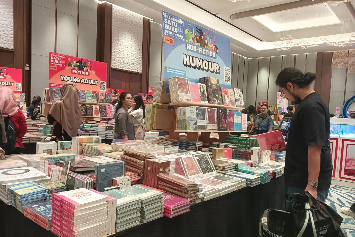Pameran Big Bad Wolf Semarang Hadirkan Lebih dari Sejuta Buku Impor