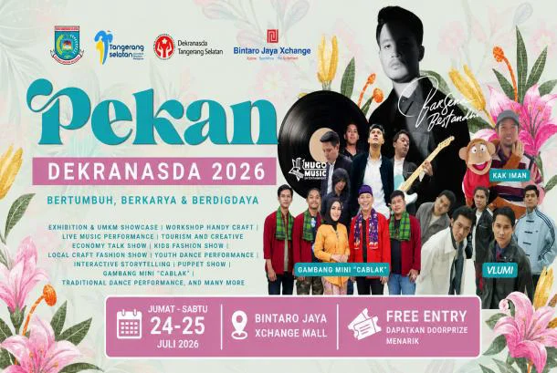 Pekan Dekranasda Tangsel 2026 Meriahkan Akhir Pekan Bintaro