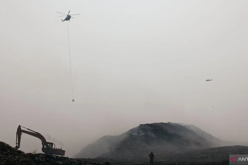 Pemkab Tangerang Bangun Embung di Sekitar TPA Jatiwaringin Pasca Pemadaman
