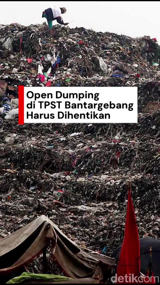 Pemprov DKI Targetkan Metode Open Dumping di TPST Bantargebang Berakhir 2029
