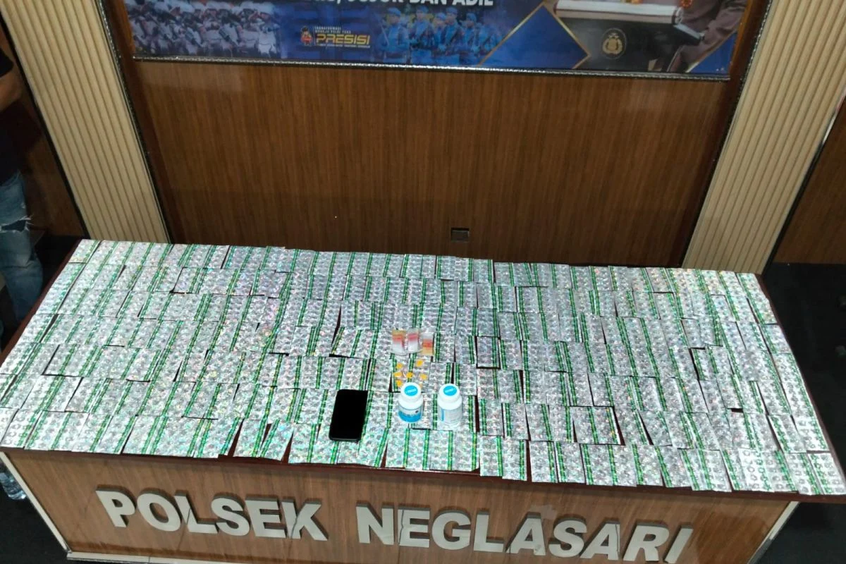 Polisi dalami jaringan pemasok ribuan obat keras di Tangerang