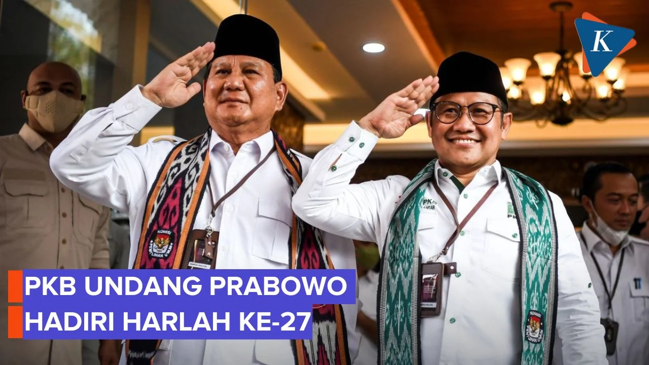 Prabowo Dijadwalkan Hadiri Puncak Harlah PKB ke-28, Seluruh Ketua Partai Politik Turut Diundang