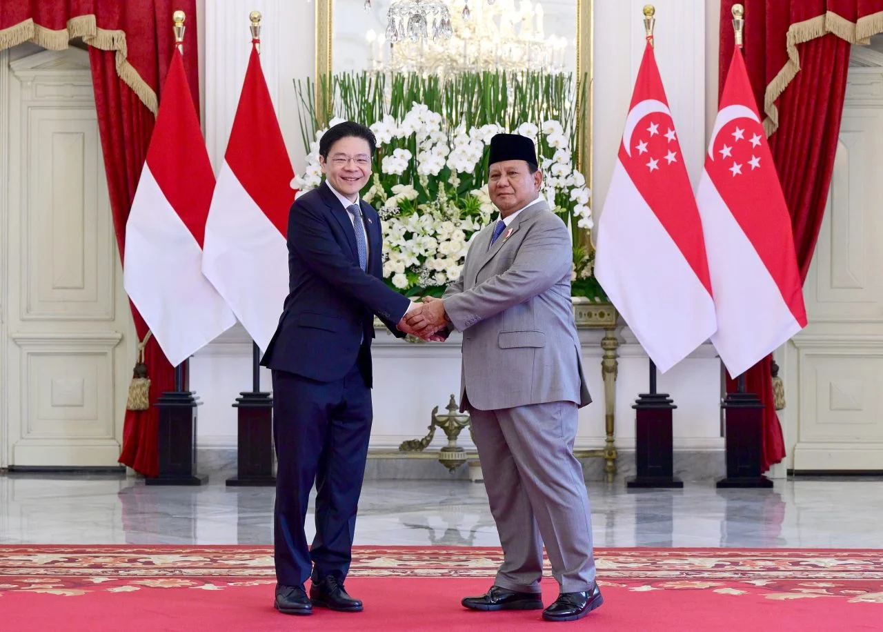 Prabowo Sambut PM Lawrence Wong, RI dan Singapura Perkuat Kerja Sama Bilateral