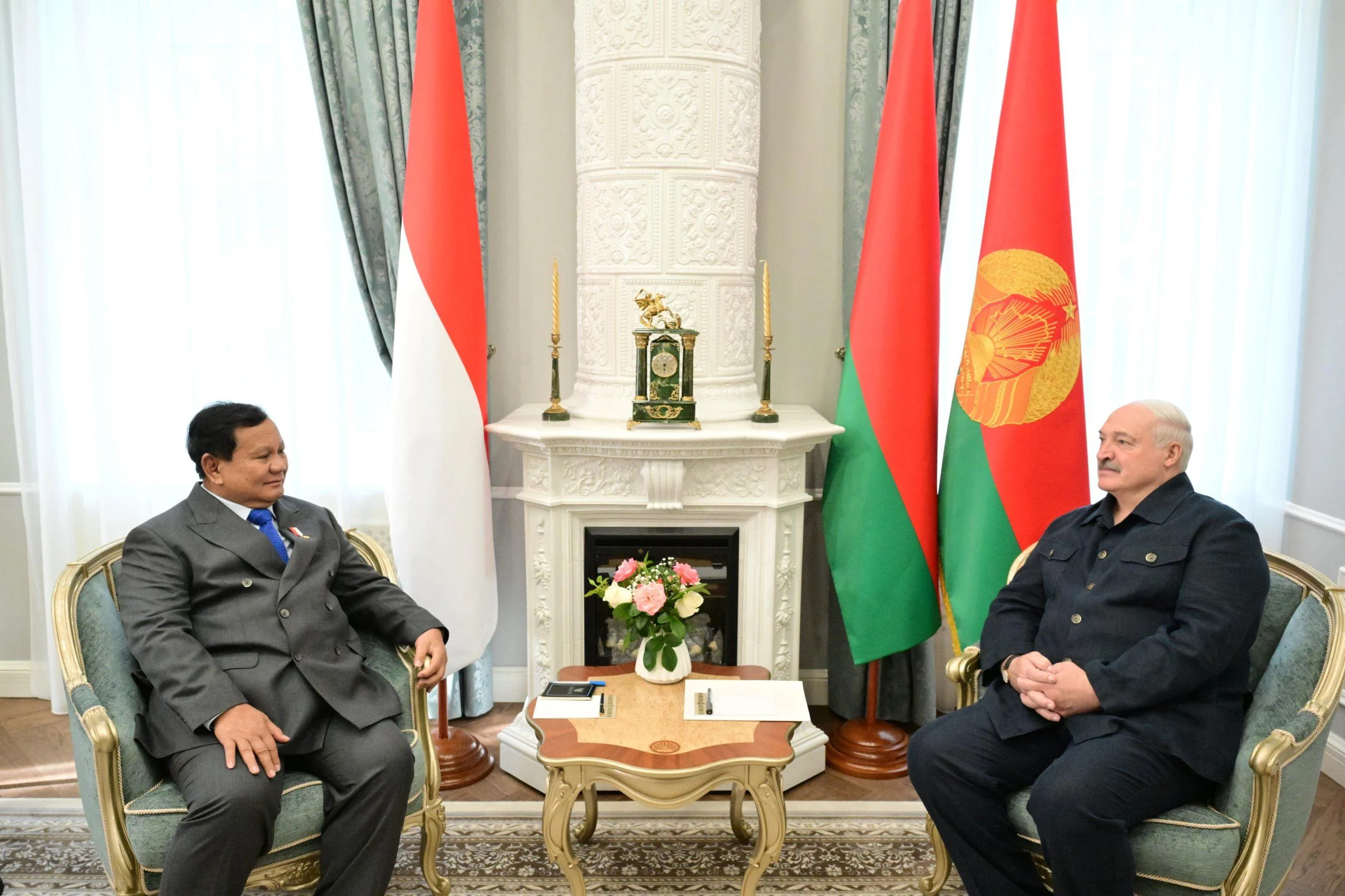 Prabowo Sambut Presiden Belarus Alexander Lukashenko di Istana Merdeka, Bahas Kerja Sama Strategis Bidang Pertanian