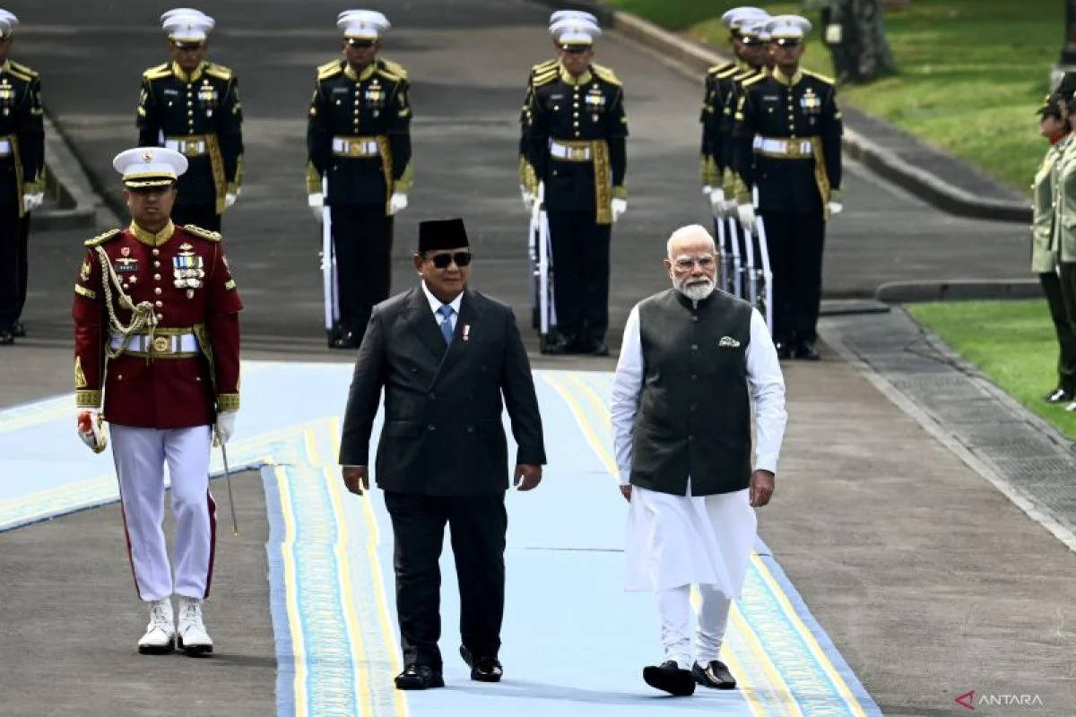 Prabowo Sebut Sinergi Demokrasi RI dan India Bawa Kebaikan Kawasan