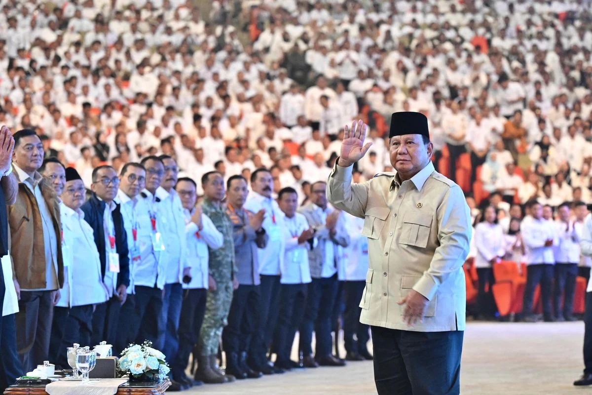 Prabowo Terharu Lihat Kader PKB Kenakan Kaos 'Prabowonomics': Tidak Pantas Pakai Nama Saya