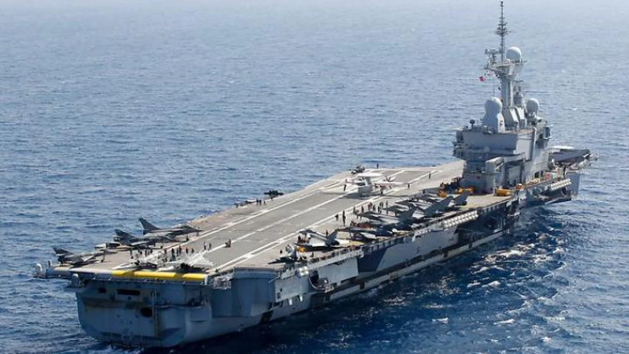 Prancis Pulangkan Kapal Induk Charles de Gaulle dari Timur Tengah