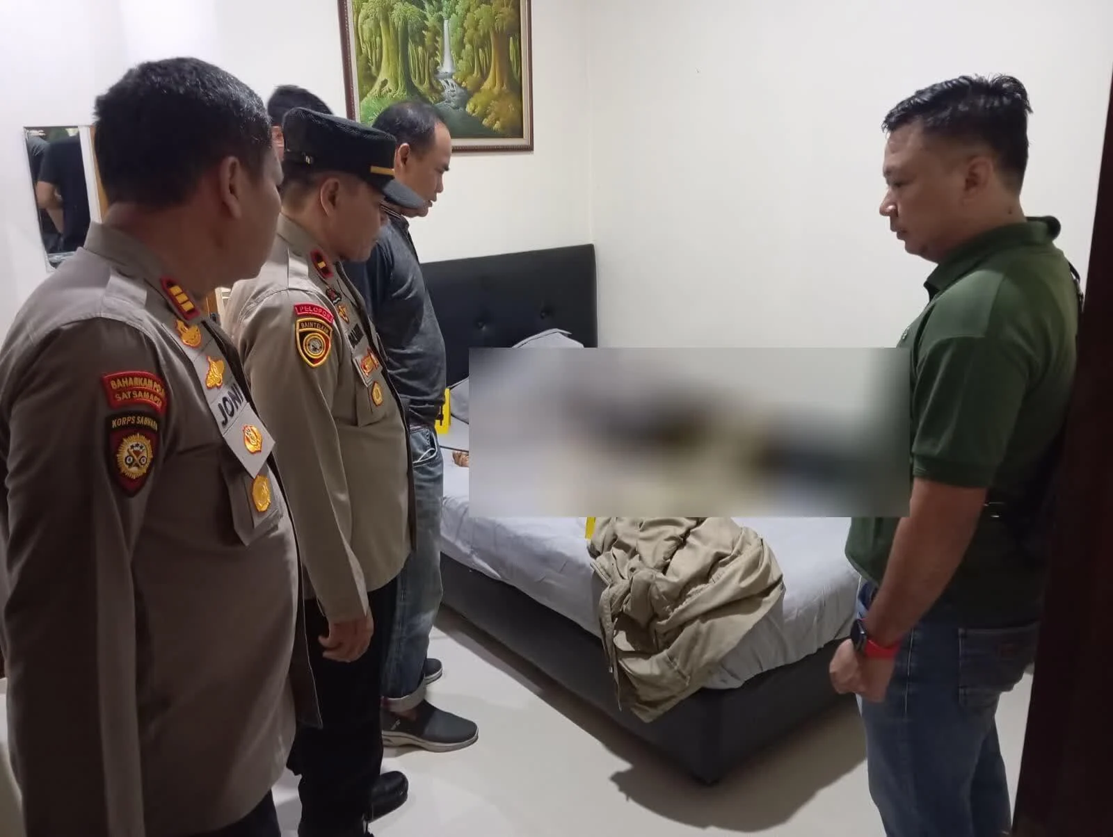 Pria 43 Tahun Ditemukan Tak Bernyawa di Kamar Indekos Kapuk