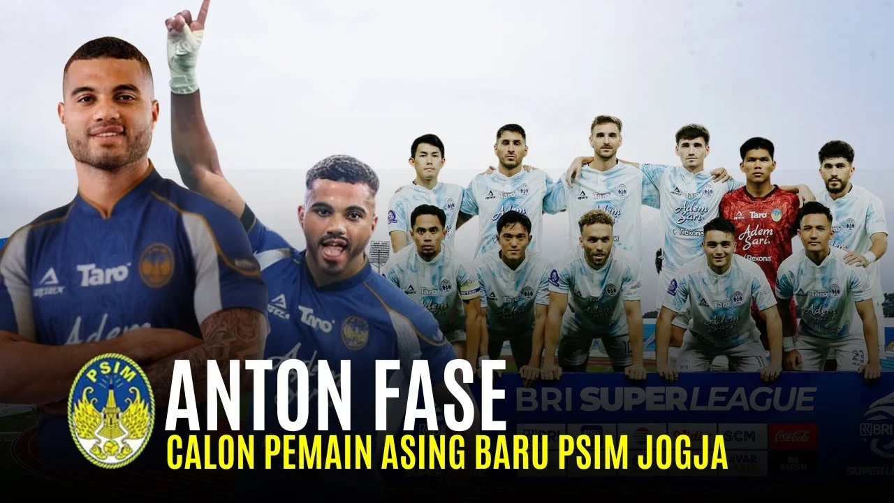 PSIM Yogyakarta Umumkan Lepas Anton Fase, Pemain Asing Tinggalkan Klub