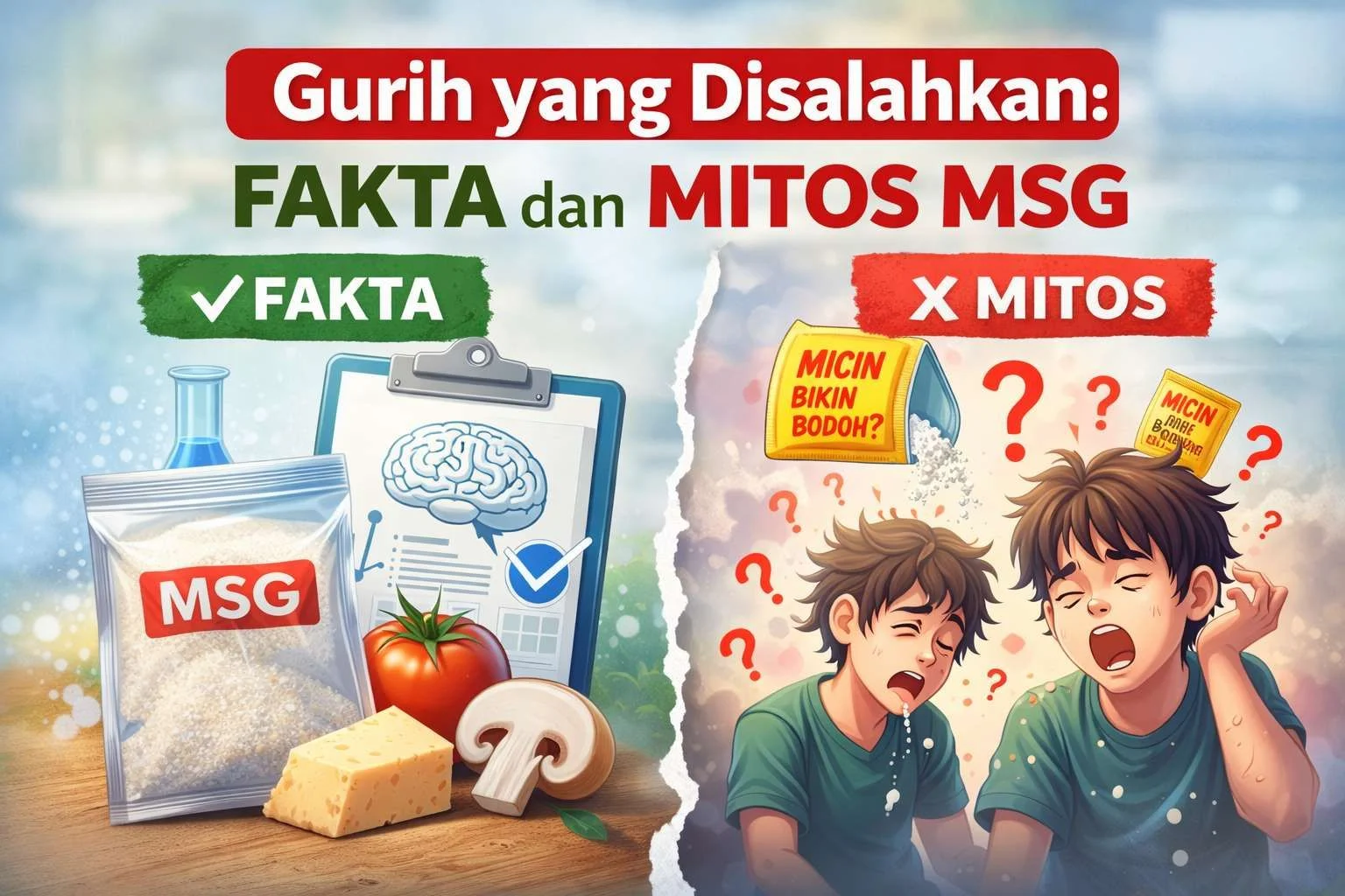 Satu Sendok, Sejuta Mitos: Sasa Luruskan Fakta MSG yang Benar