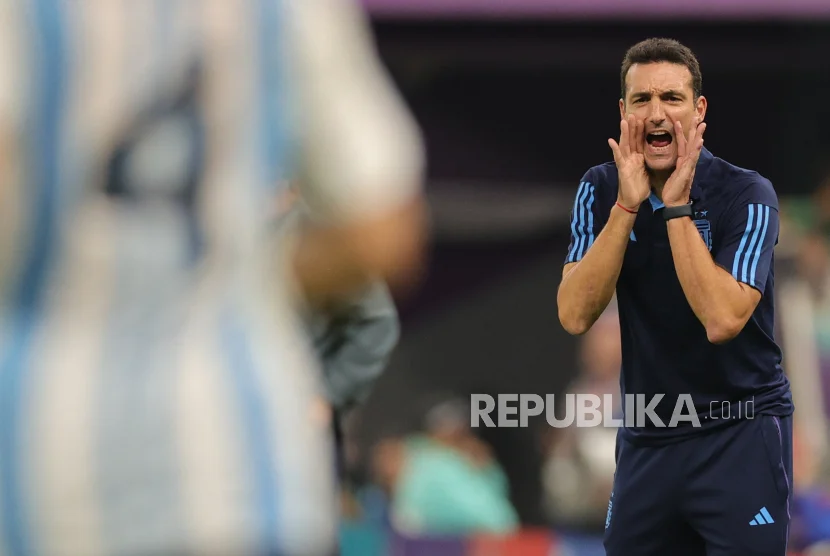 Scaloni Pertimbangkan Dua Perubahan Susunan Pemain di Final Lawan Spanyol, Ini Kemungkinannya