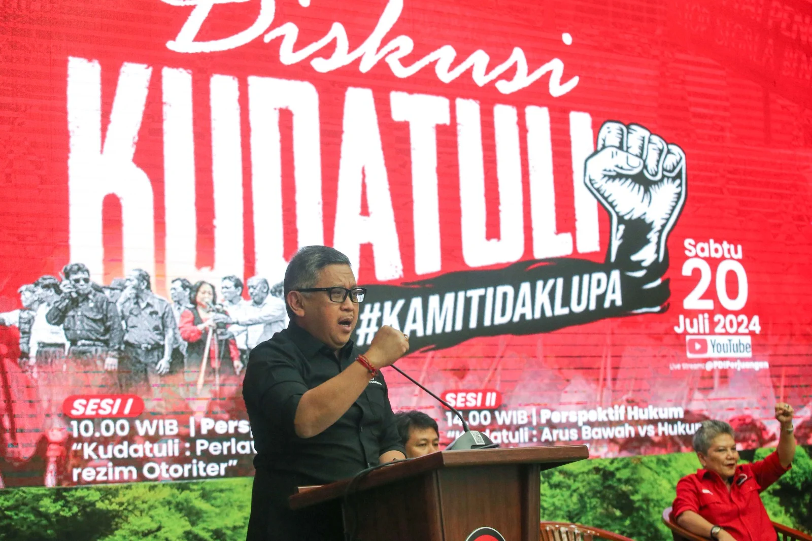Sekjen PDIP Serukan Empat Langkah Nasional dalam Peringatan 30 Tahun Kudatuli untuk Mempertahankan Demokrasi