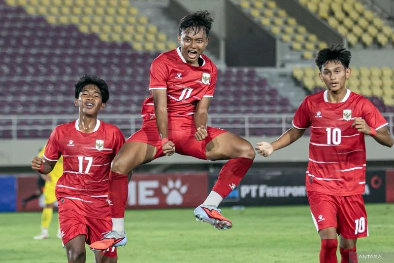 Timnas Indonesia U-17 imbang 1-1 lawan Timnas Malaysia U-17