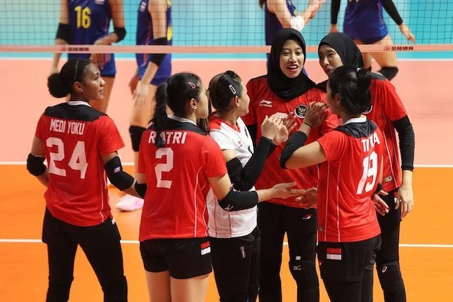 Timnas Voli Putri U18 Indonesia Capai Perempat Final Asian Women's Volleyball Championship