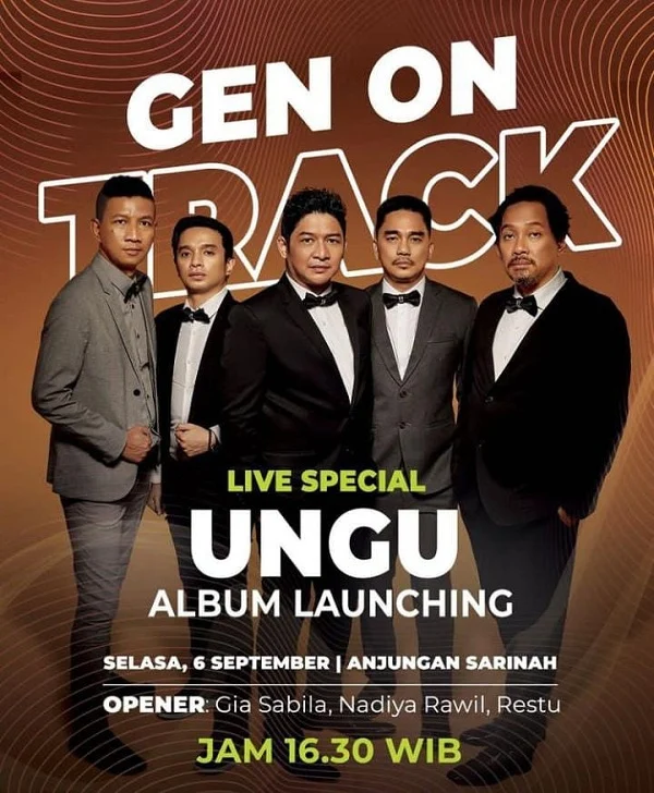 UNGU Rilis Lagu Baru “Utara‑Selatan” Sambut 30 Tahun Berkarya