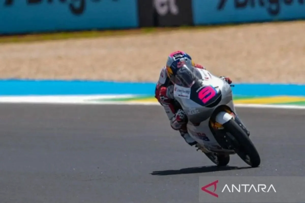 Veda Ega Pratama bawa modal positif menuju Moto3 GP Jerman