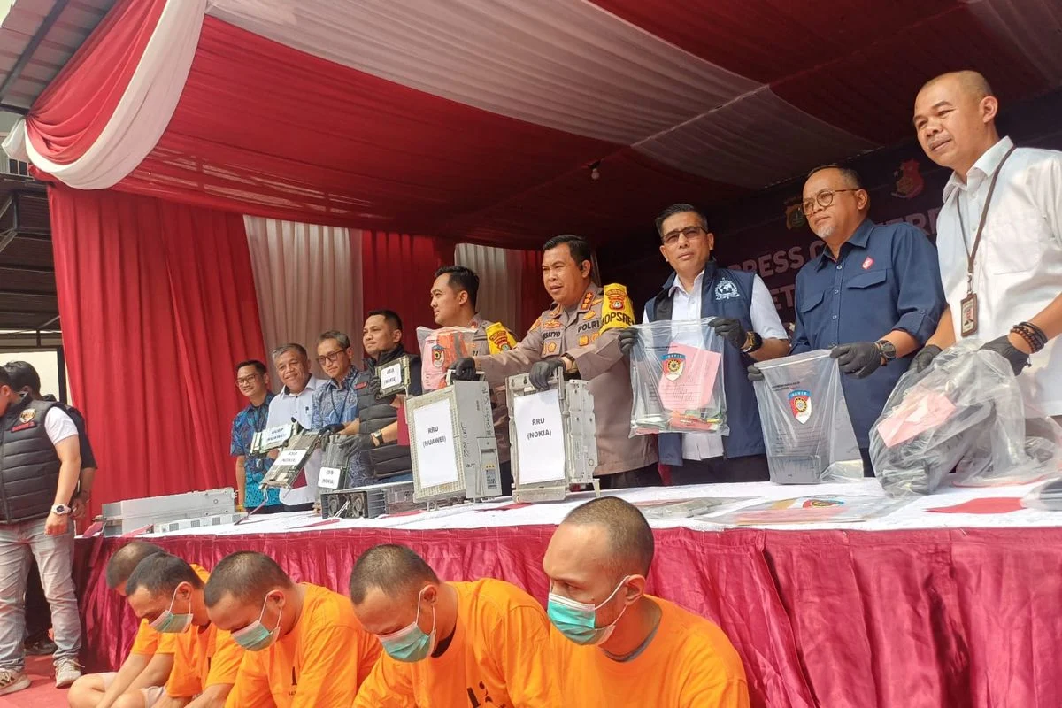 XLSmart Koordinasi dengan Polri Ungkap Pencurian Modul BTS