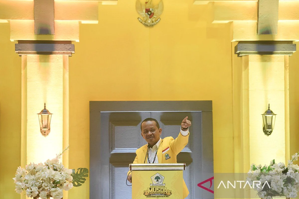 Bahlil Tegaskan Partai Golkar Setia Dukung Pemerintahan Prabowo-Gibran