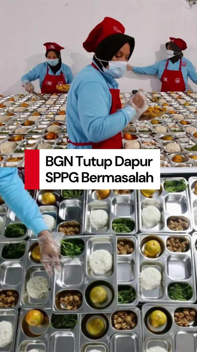 BGN Tutup 1.300 SPPG dan Lakukan Evaluasi Keracunan Makanan
