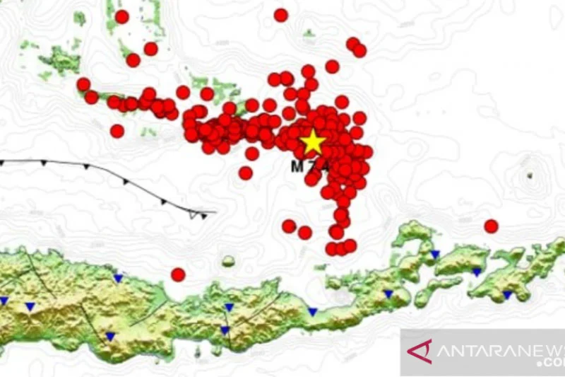 BMKG Laporkan Sejumlah Gempa Susulan Masih Terjadi di NTT, Terbesar Magnitudo 4,3