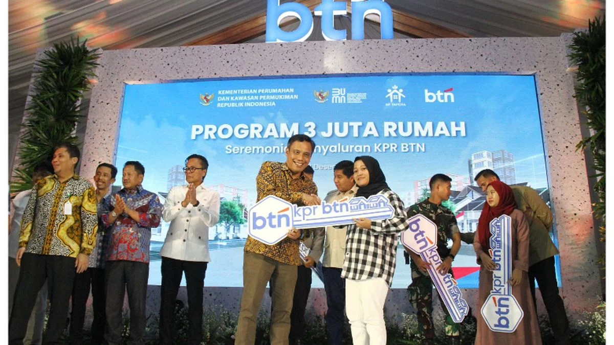 BTN Catat Rekor Saluran KPR Subsidi, Menteri PKP Puji Upaya Penuhi Kebutuhan Hunian