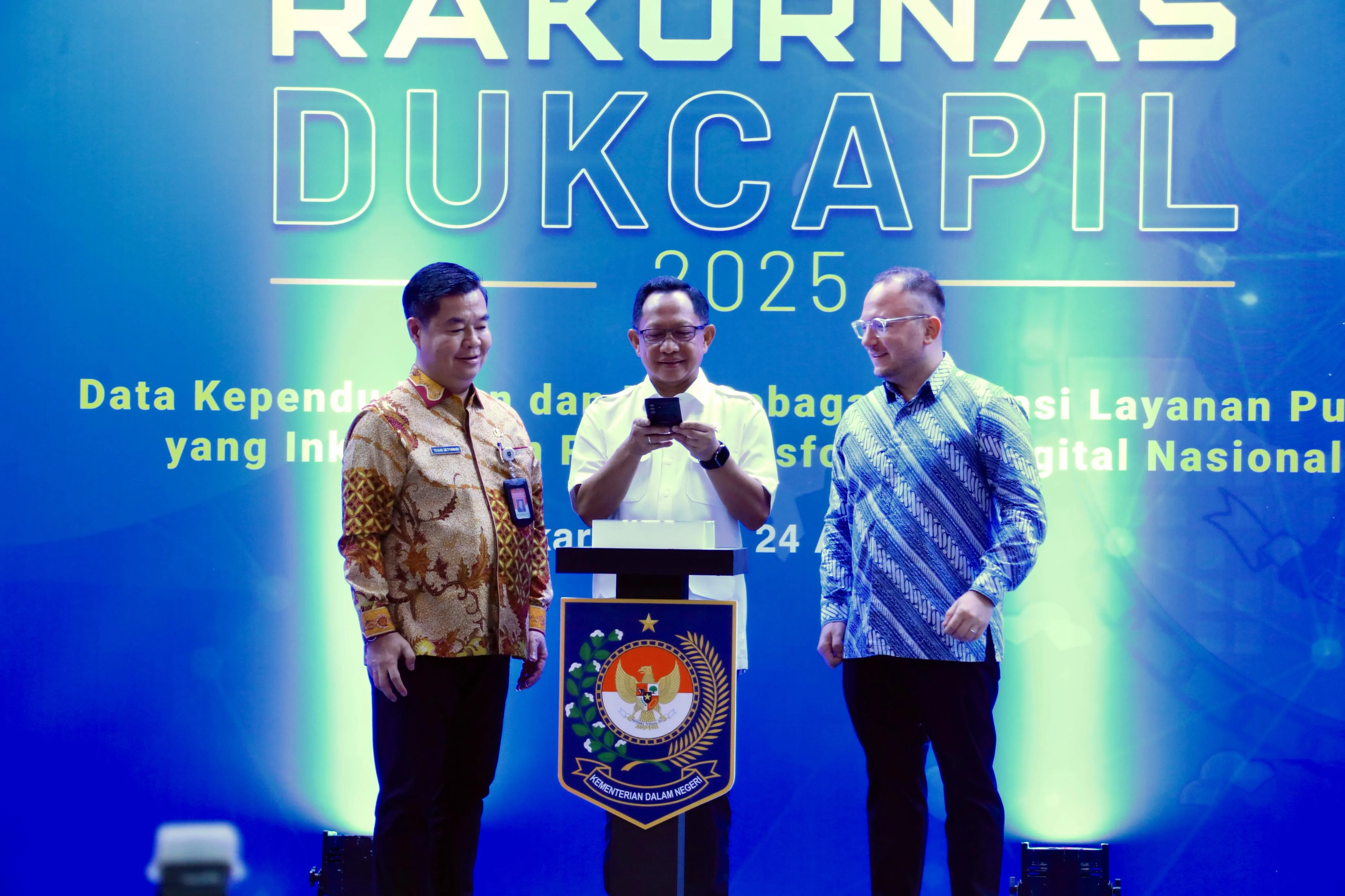 Buka Rakornas Dukcapil, Mendagri Beberkan Langkah Strategis Perkuat Infrastruktur Digital