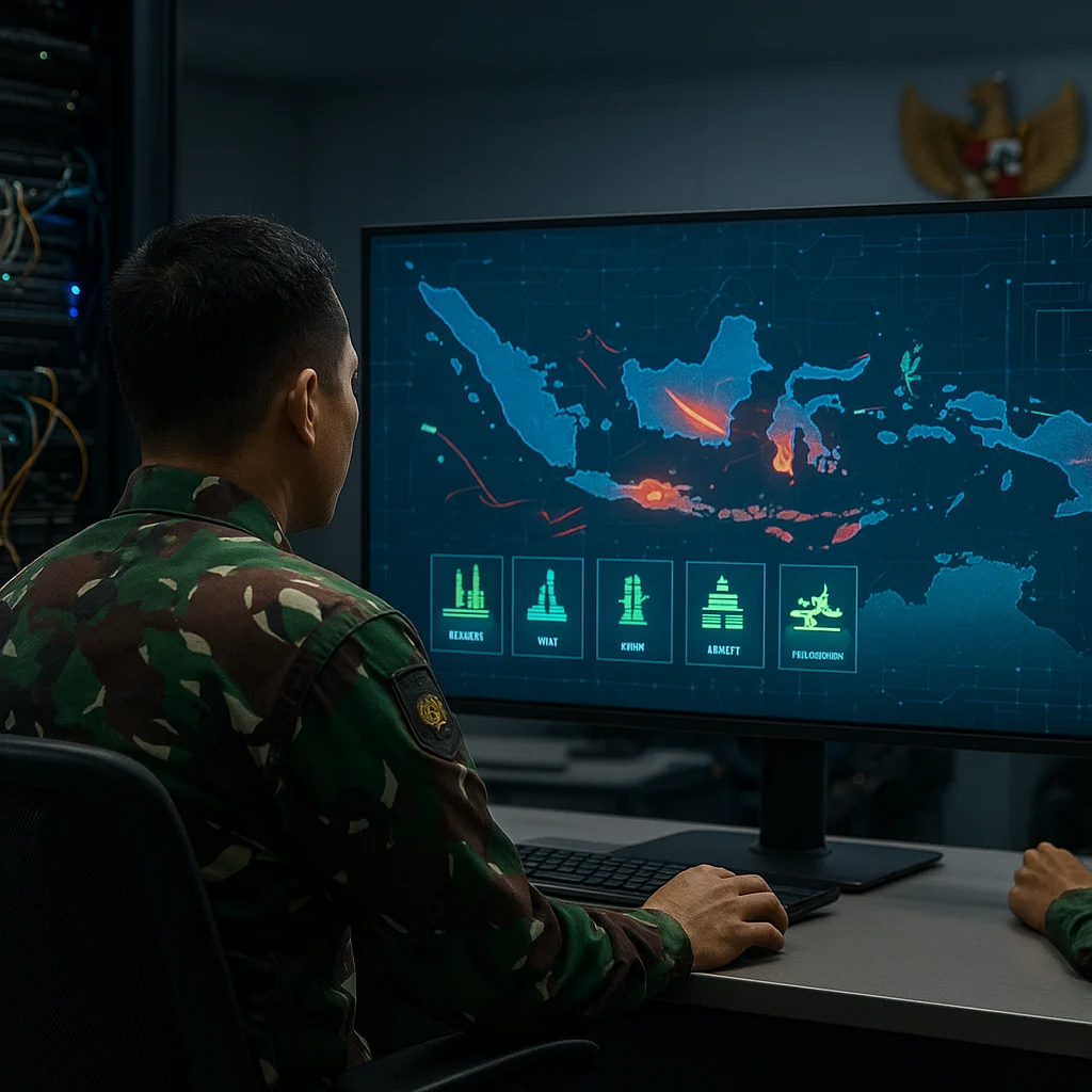 Cognitive Warfare Berlanjut, Satsiber TNI Perkuat Perlindungan Infrastruktur Vital Indonesia