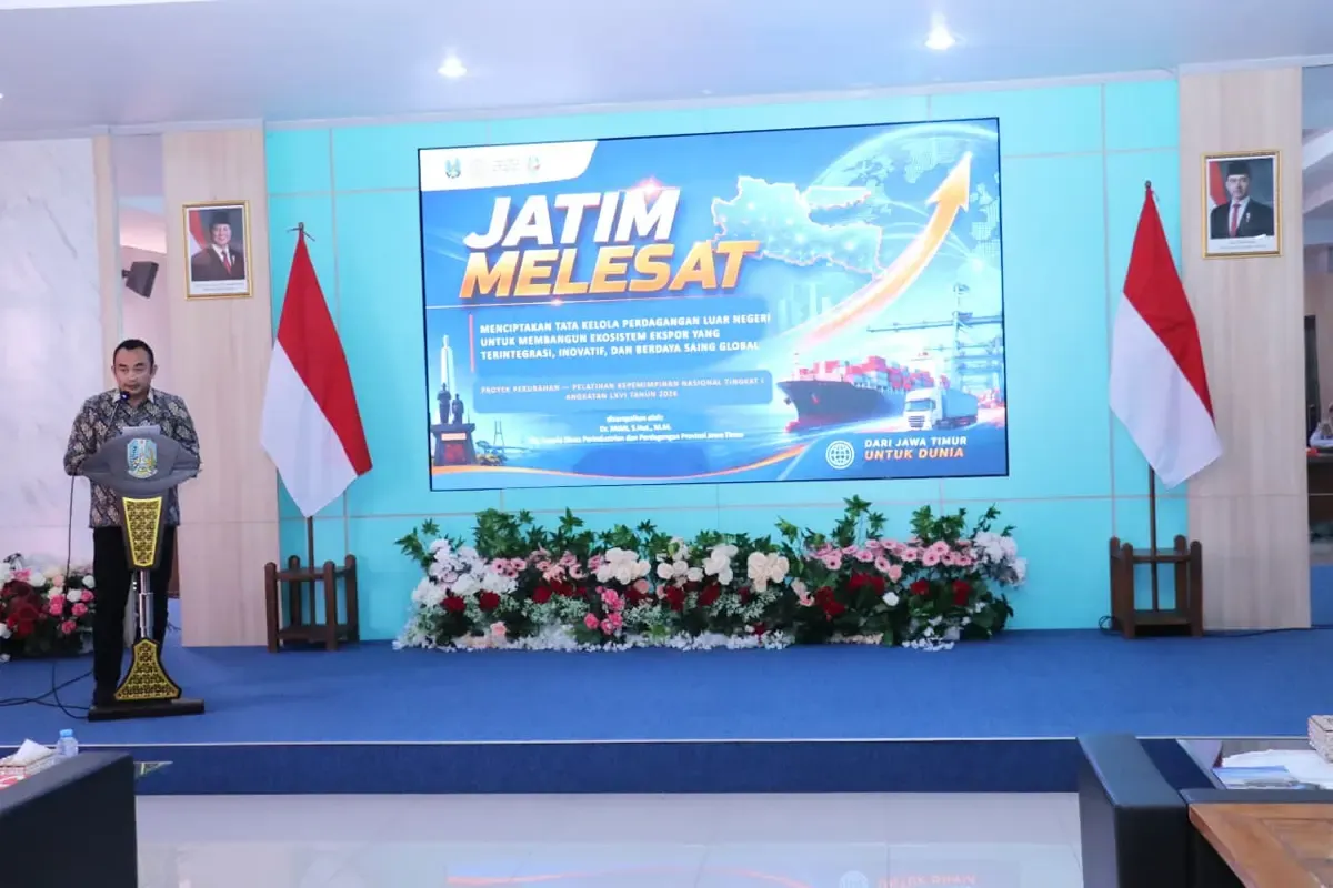 Disperindag Jatim Luncurkan Dashboard JATIM MELESAT, Perkuat Ekosistem Ekspor Berbasis Digital