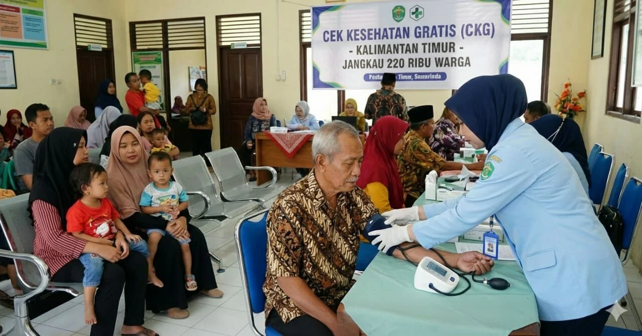 Ditjenpas Kaltim Gelar Cek Kesehatan Gratis untuk 12 Ribu Warga Binaan