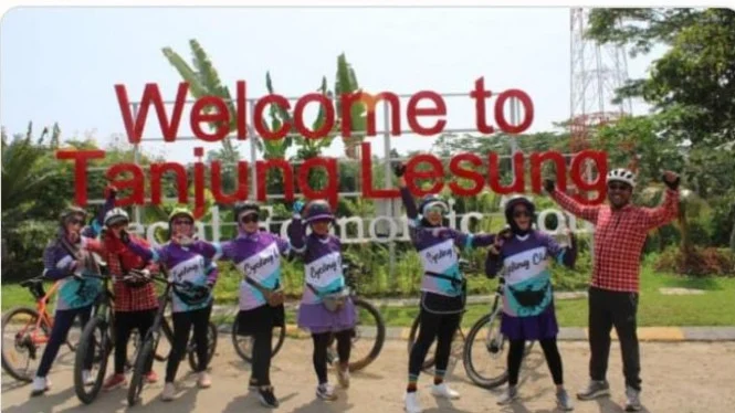 Fun Bike Tanjung Lesung Resmi Dijadikan Wisata Olahraga Tahunan