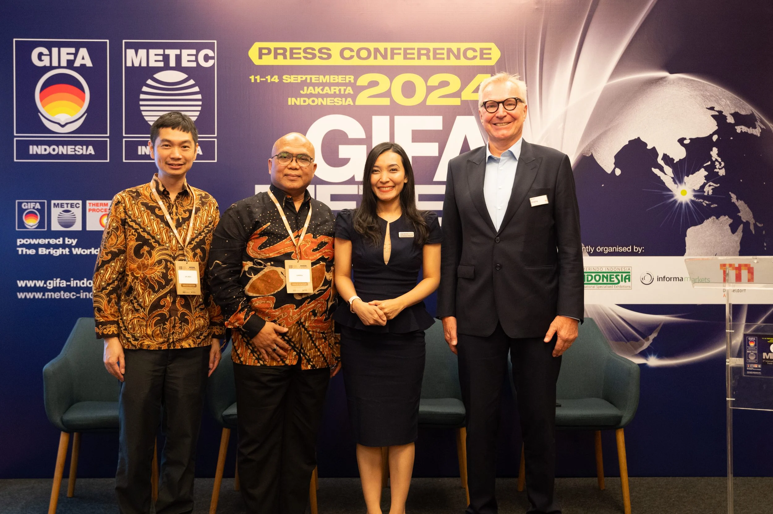 GIFA dan METEC Indonesia 2026 Dorong Hilirisasi Industri Logam dan Manufaktur