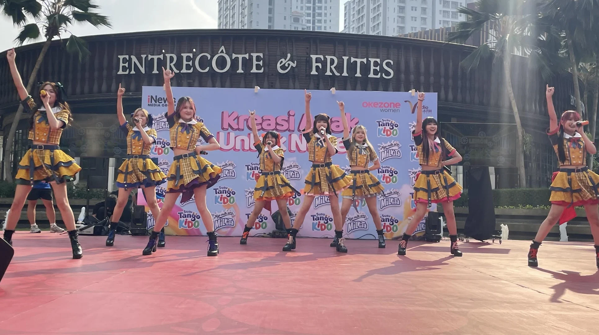 Girl Band Lemon Meriahkan Kreasi Anak untuk Negeri dalam Acara Okezone