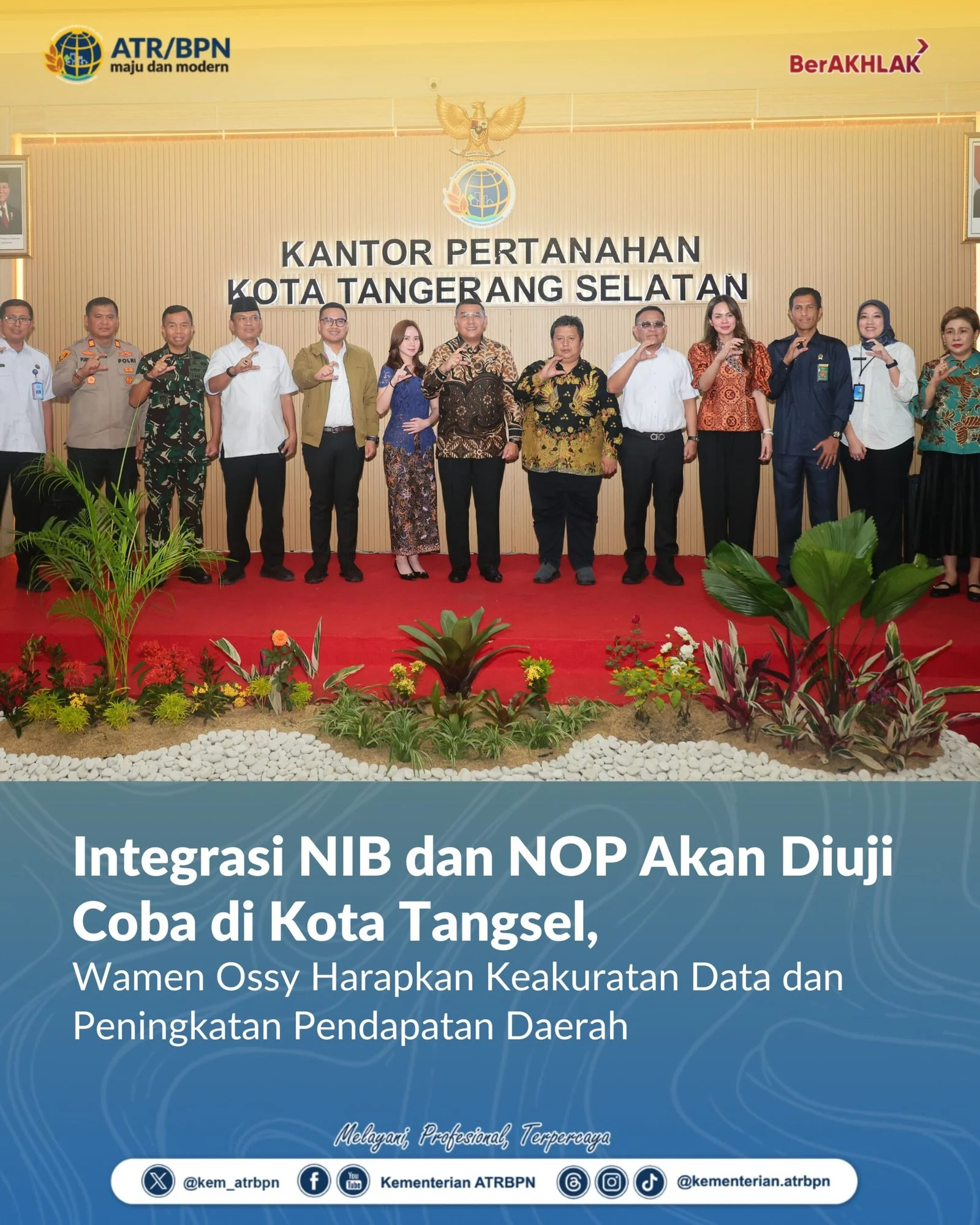 Integrasi NIB dan NOP: Pemerintah Gabungkan Data Pertanahan dan Perpajakan
