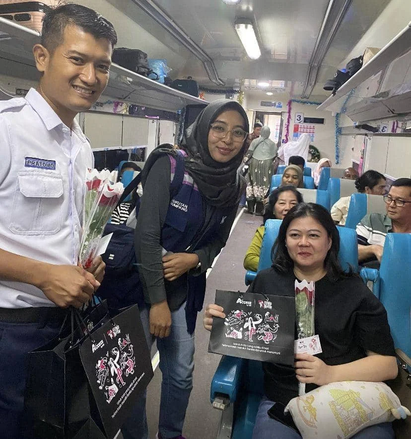 KAI Divre I Sumut Gelar Lomba Seru untuk Penumpang pada Hari Kemerdekaan