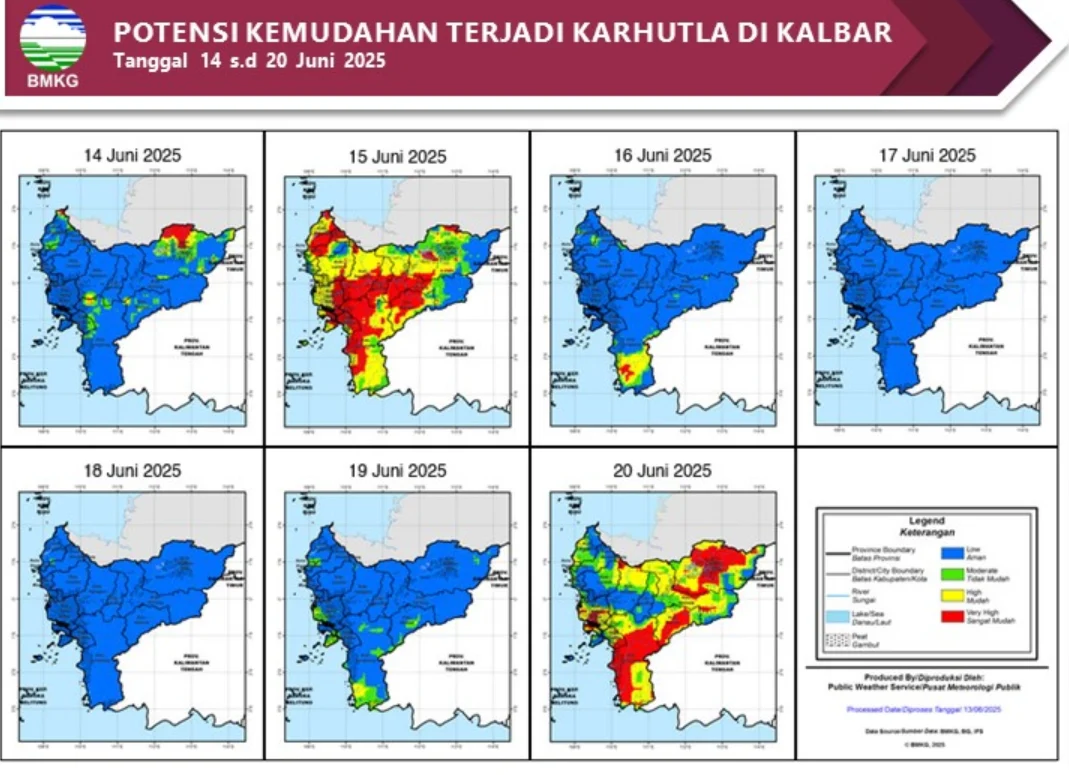 Kawasan Transmigrasi di Kalimantan Terdampak Karhutla, Menteri Dalam Negeri Janji Kirim Bantuan