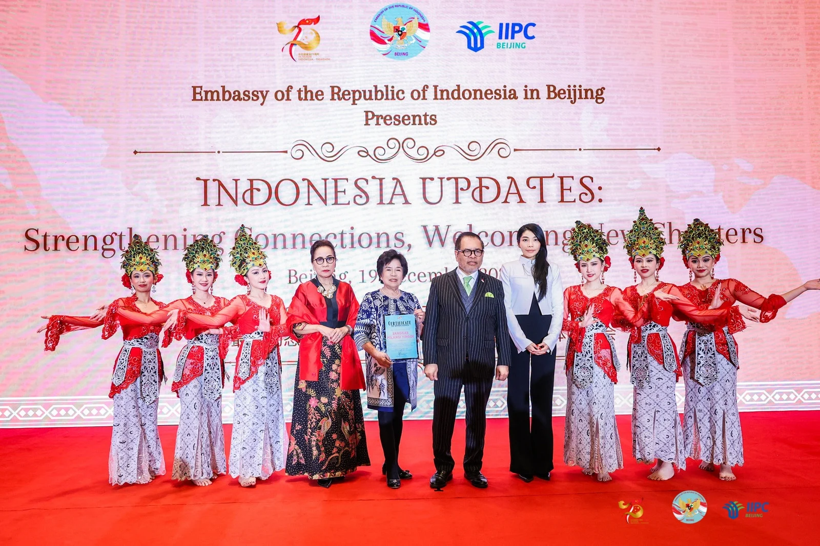 KBRI Beijing Kukuhkan Sepuluh Anggota Paskibra 2026