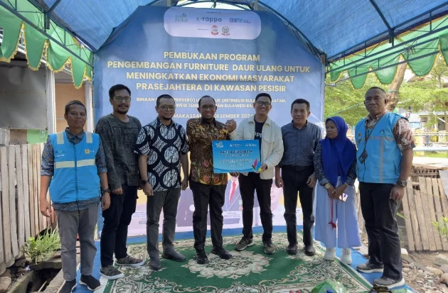 Kolaborasi PLN dan Rappo Berdayakan Warga Lewat Furnitur Daur Ulang