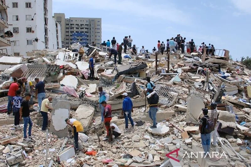 Laporan: Korban Tewas Akibat Gempa Kolombia Capai 132 Orang, 570 Luka
