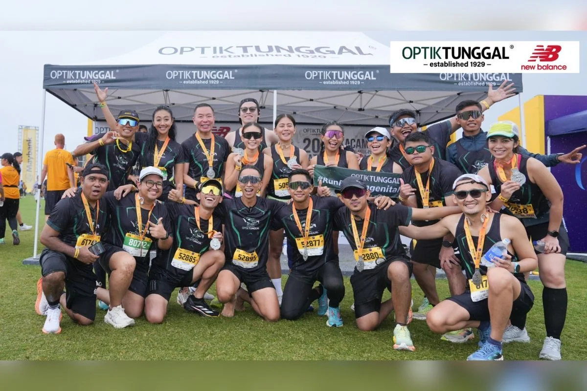 Memasuki tahun ketiga, Optik Tunggal komitmen hadirkan dampak sosial di Maybank Marathon Bali 2026